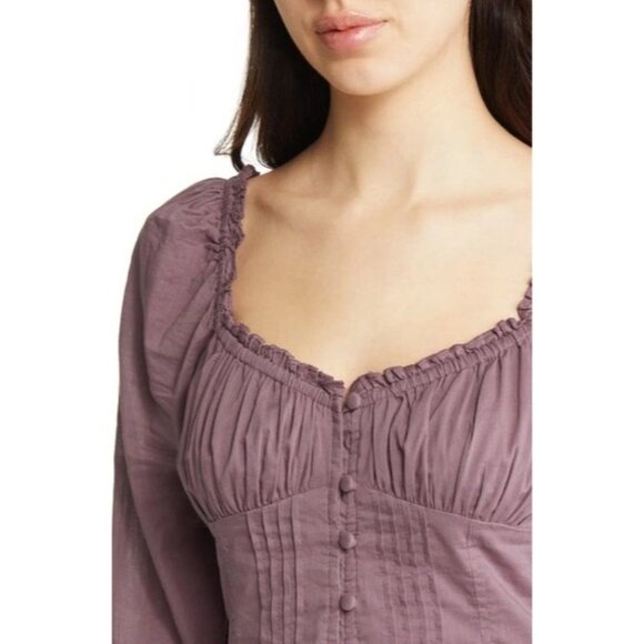 NWT BDG Urban Outfitters Lydia 3/4 Sleeve Corsetry Mini Dress, size X Small - Picture 6 of 11